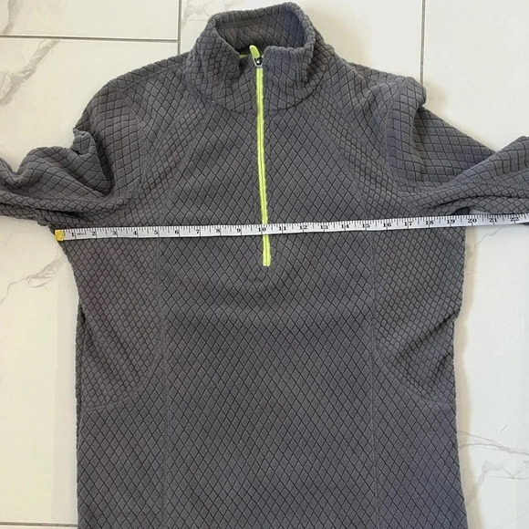 NWT TG Tek Gear/ Pullover/ Quarter-zip/ Sweater/ Grey/ Size US M - Picture 9 of 9